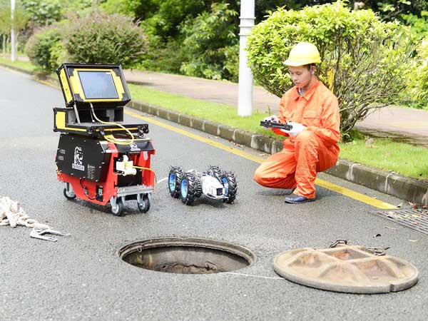 长城区管道机器人检测